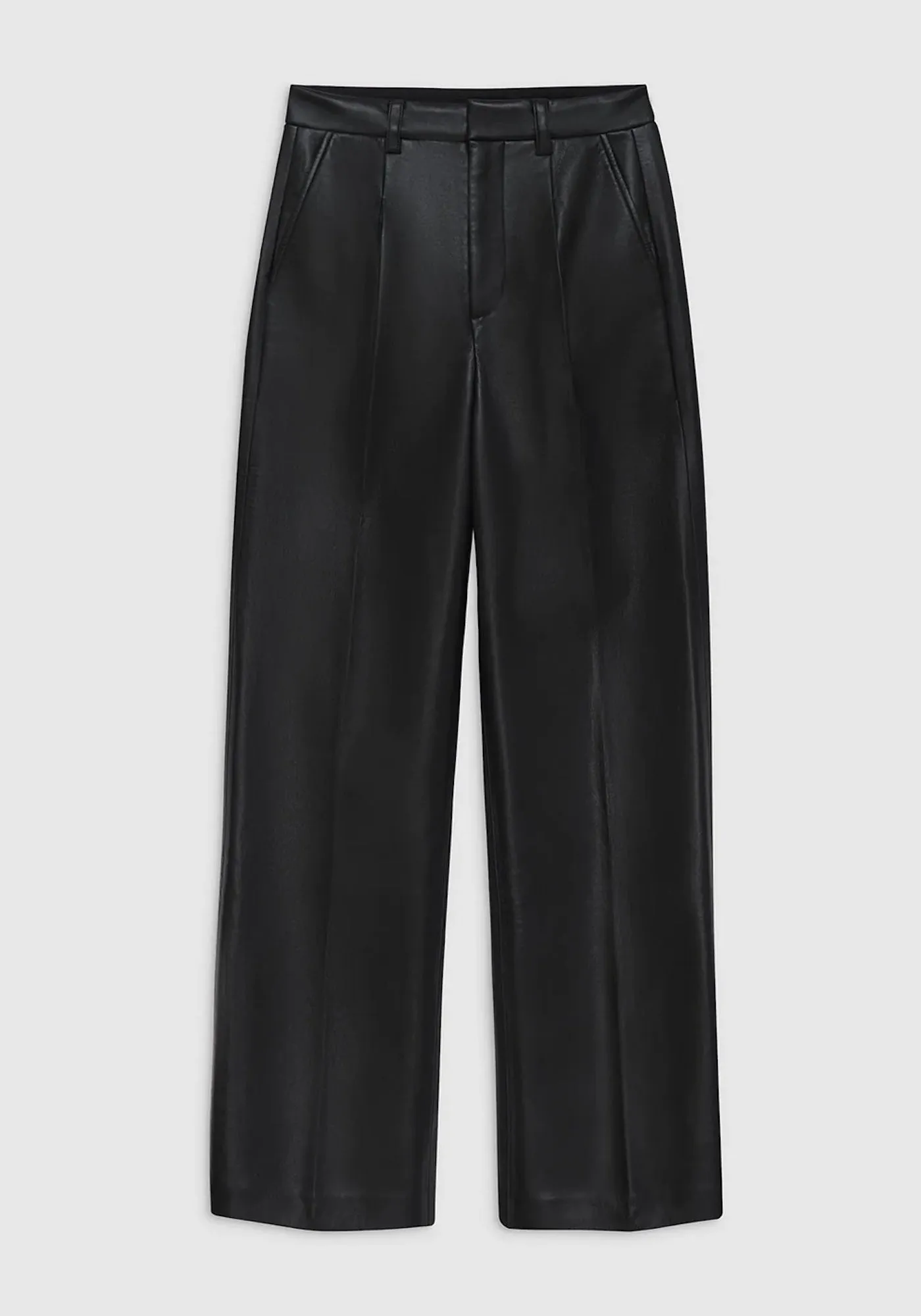 CARMEN PANT IN BLACK RECYCLED LEATHER