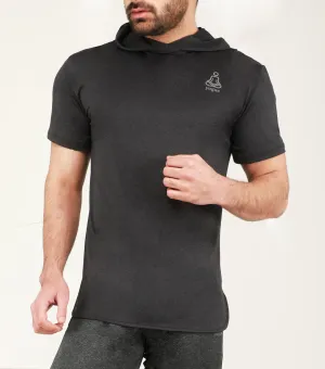 Charcoal Grey Hooded T-Shirt