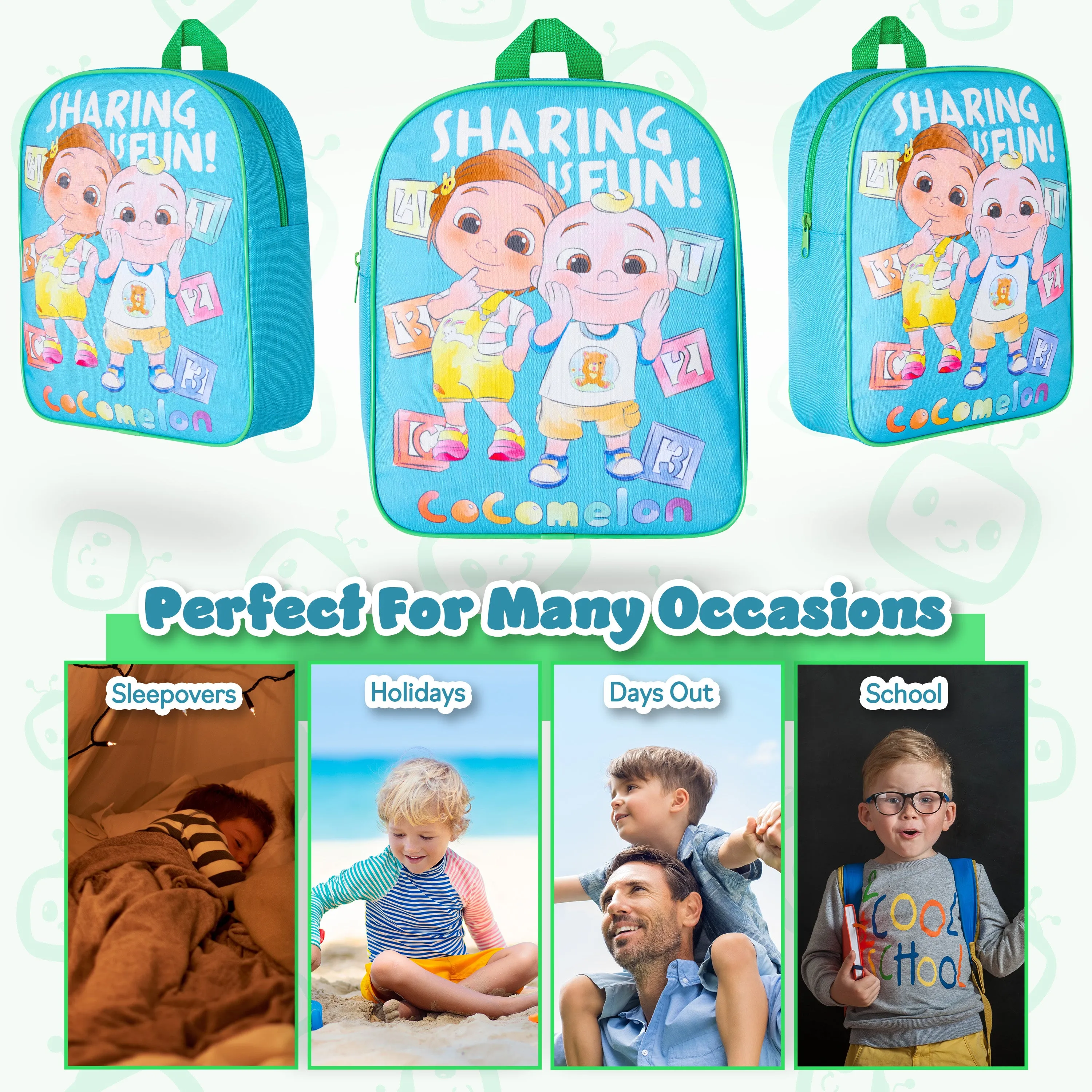 Cocomelon Backpack Children's Backpacks Nursery Bag