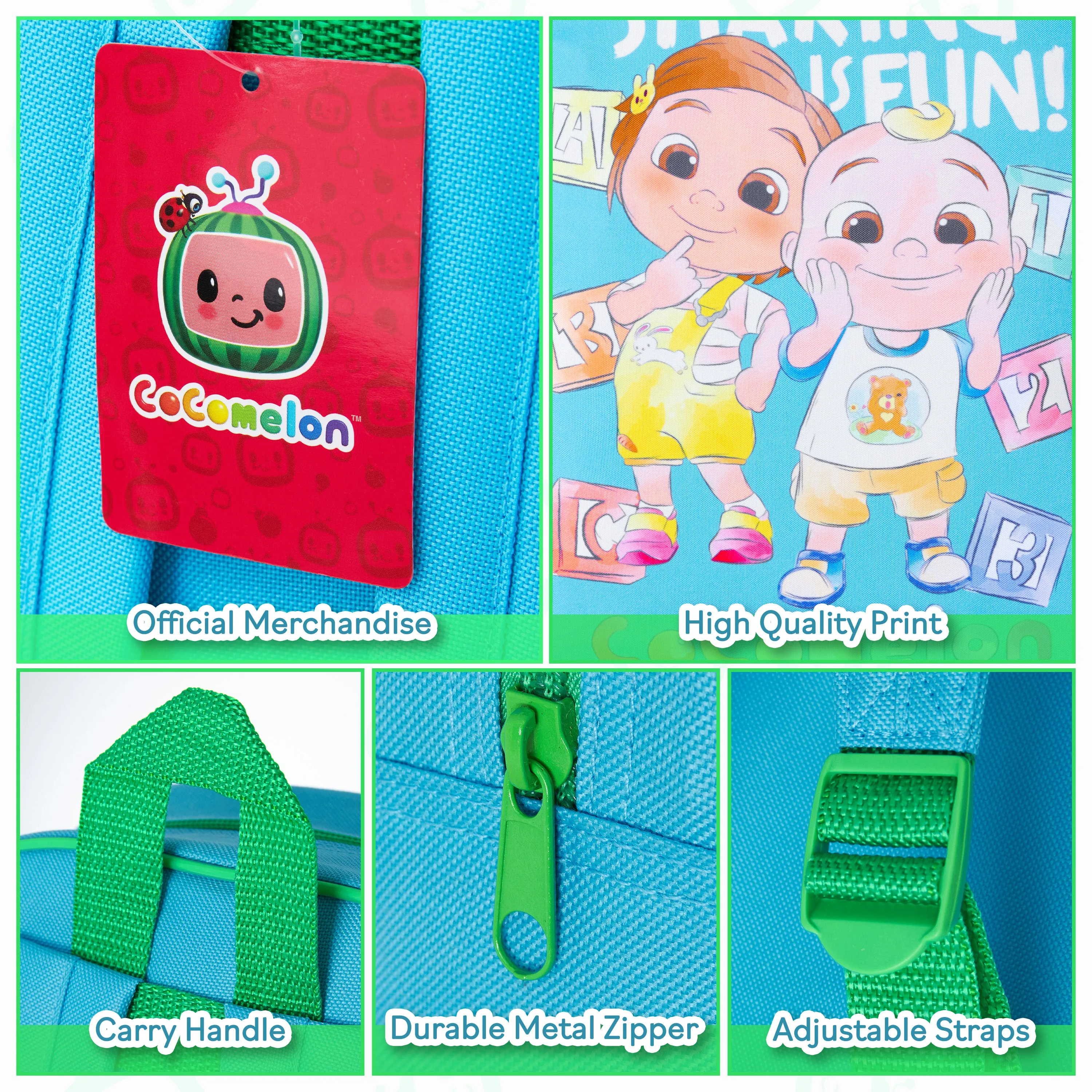 Cocomelon Backpack Children's Backpacks Nursery Bag