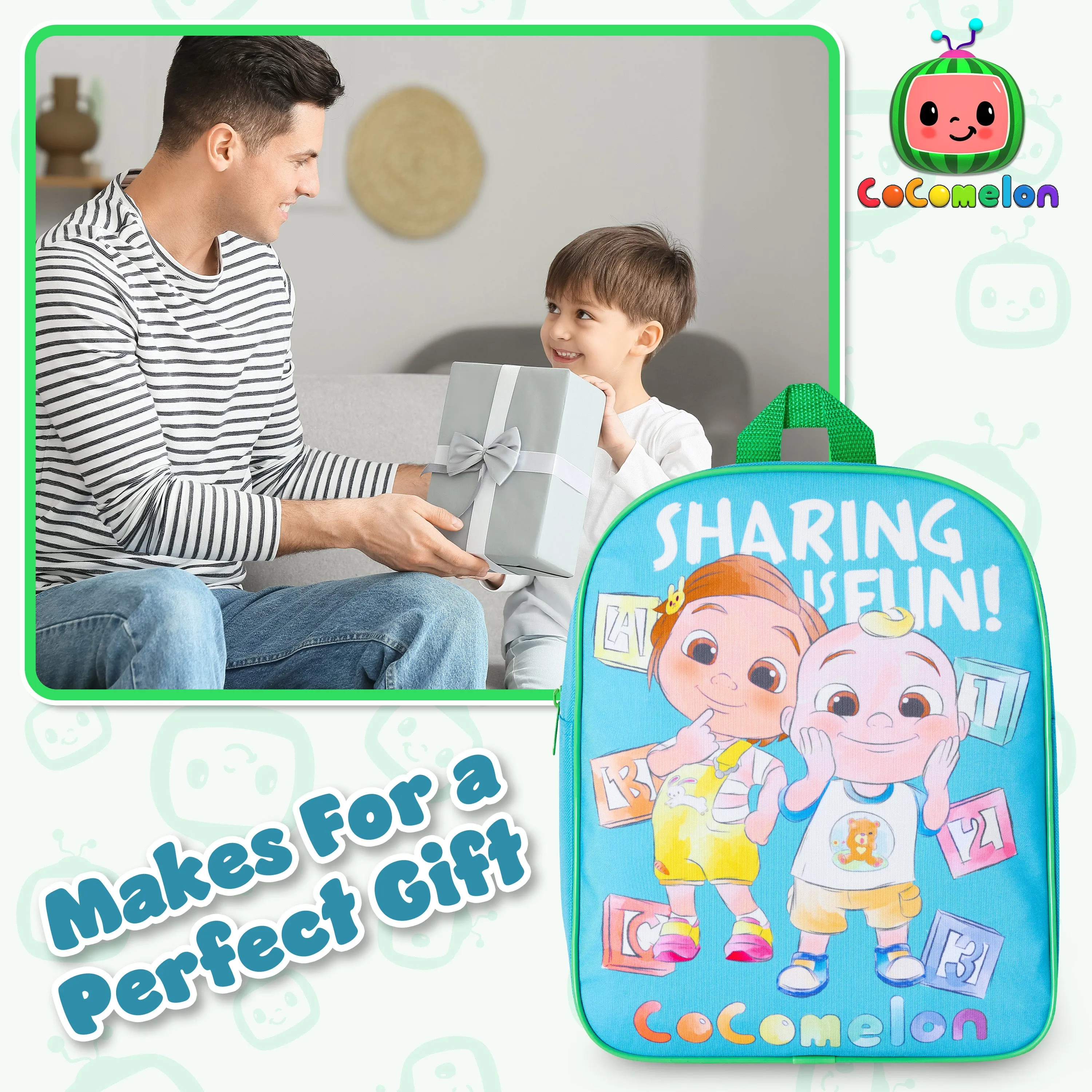 Cocomelon Backpack Children's Backpacks Nursery Bag