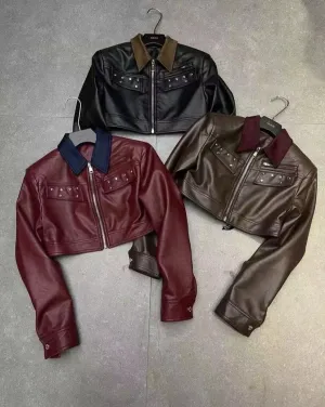Crop Colored Jacket