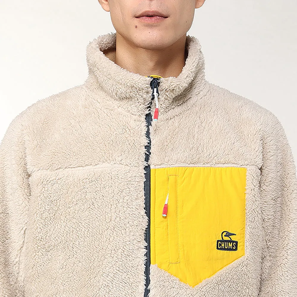 【FW24 秋冬・新品】Chums Men's Bonding Fleece Jacket CH04-1434 FW24 長袖有帽抓毛外套 男裝 M'S