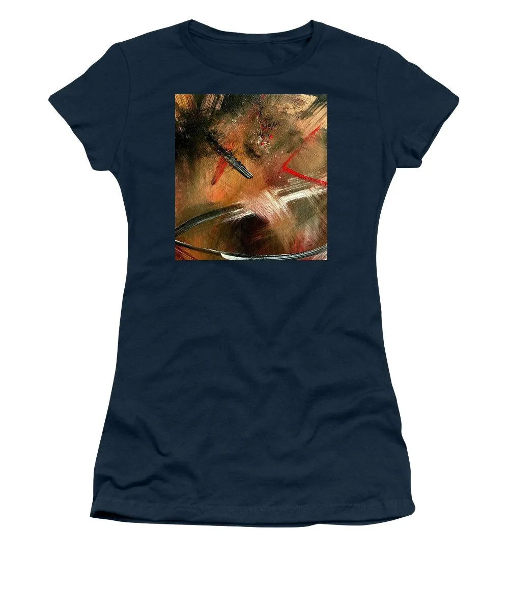 Gold Feather 2 - Women's T-Shirt