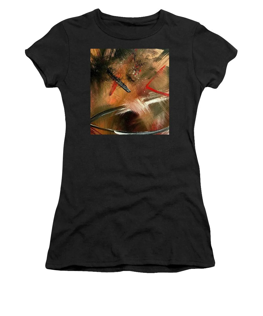 Gold Feather 2 - Women's T-Shirt