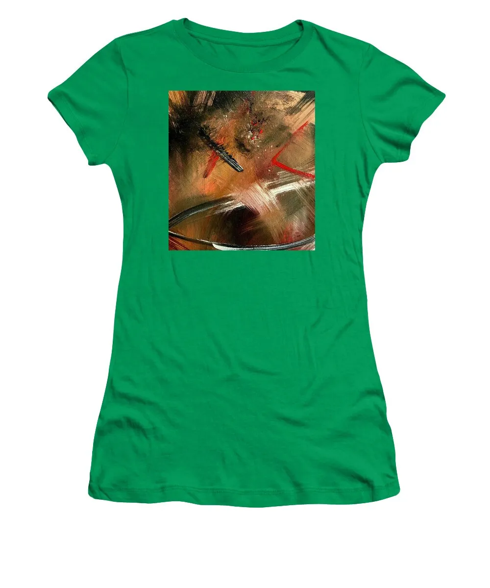 Gold Feather 2 - Women's T-Shirt