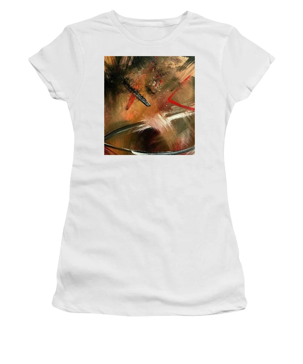 Gold Feather 2 - Women's T-Shirt