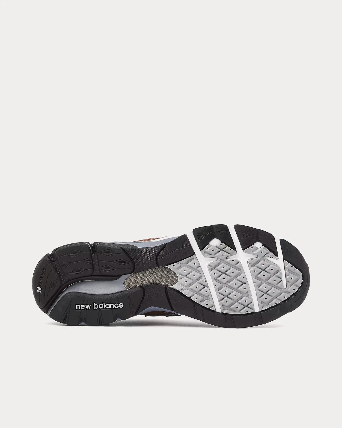 MADE in UK 920 Navy with Beige & Black Low Top Sneakers