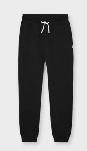 Mayoral Black Sweatpants: Sizes 8 to 18