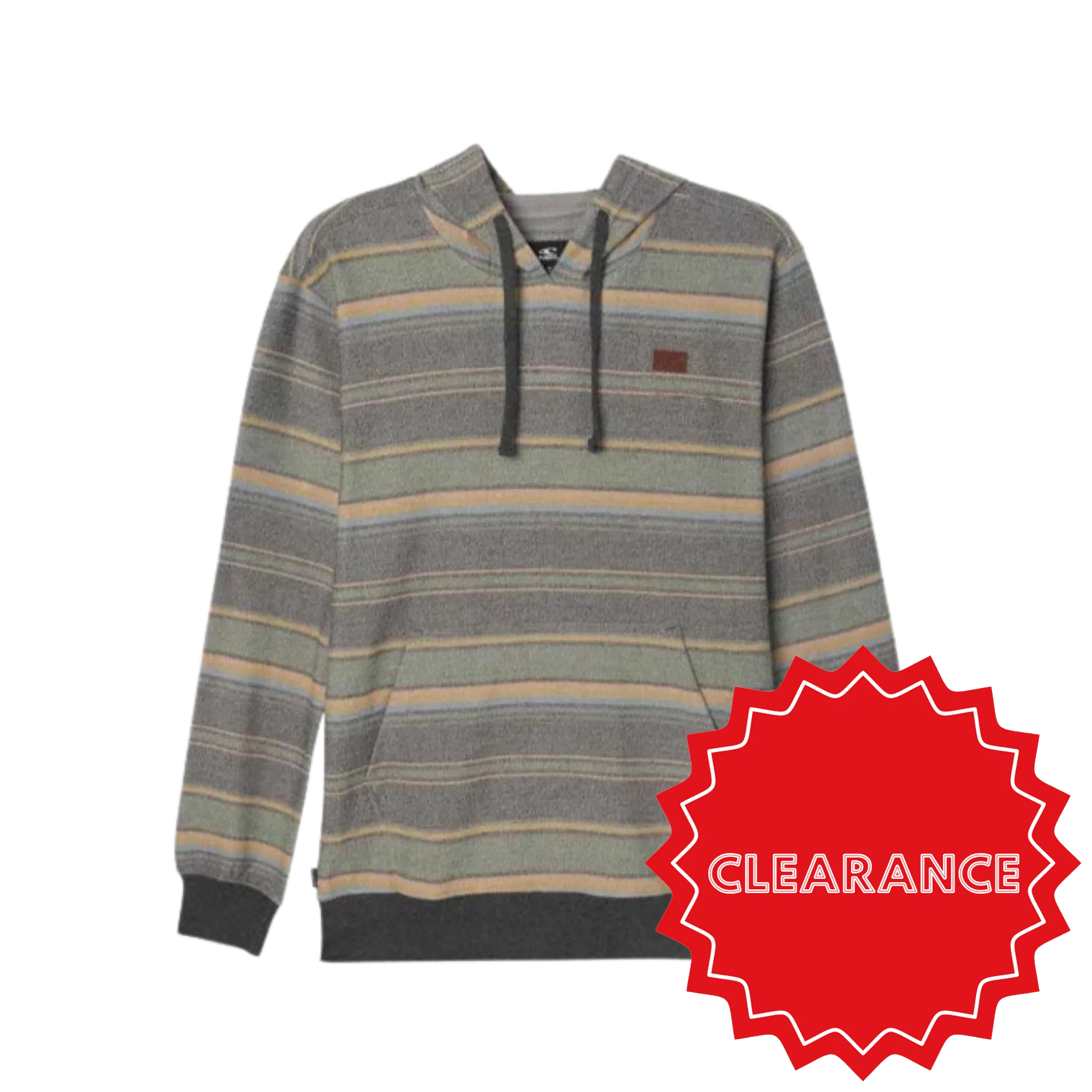 O'neill - Bavaro Striped Pullover Fleece - Hoodies - Mens