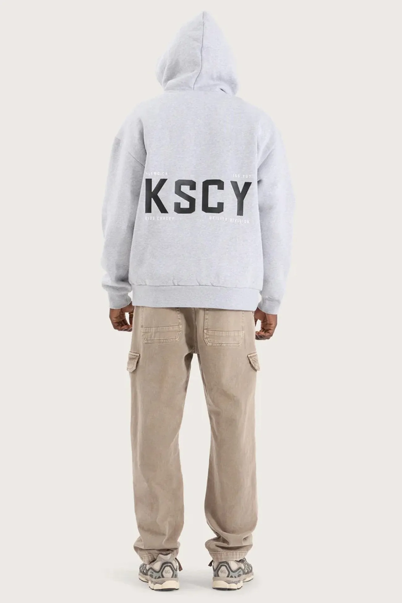 Paladin Relaxed Hoodie Grey Marle