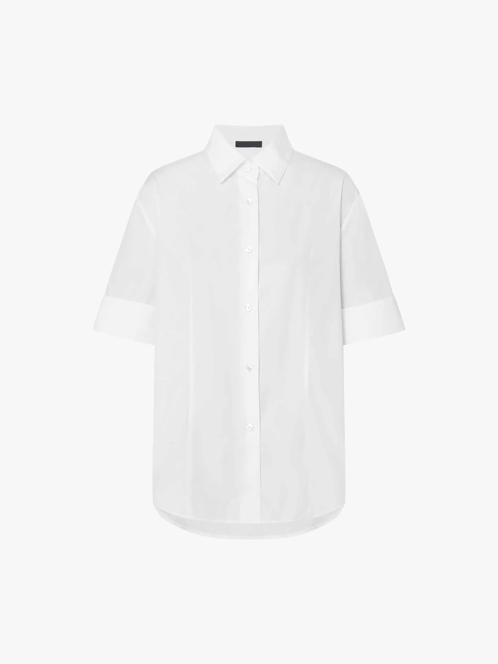 Pure Color Cotton Shirt