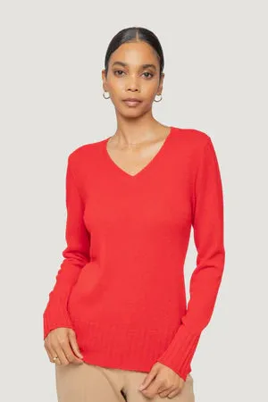 QUINN - KIM CASHMERE V NECK