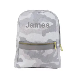 Seersucker Backpack - Snow Camo