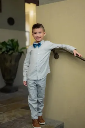 Totally Tailored Light Gray Slim Fit Pants