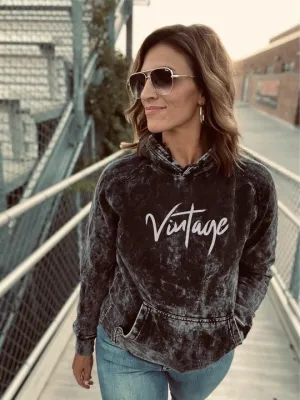 Vintage Hooded Sweatshirt (many colors to choose from)